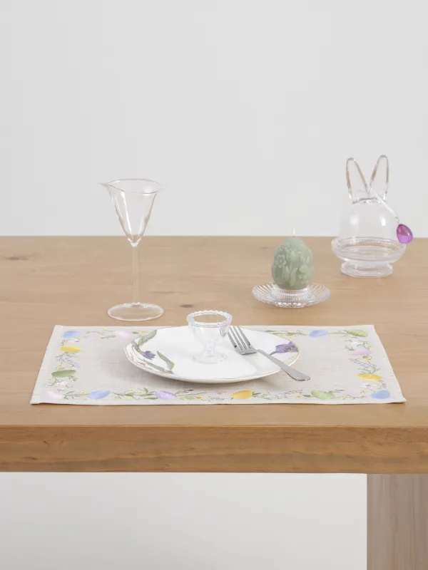 Салфетка под приборы, 30х45 см, Пасхальные яйца, Easter, image-1