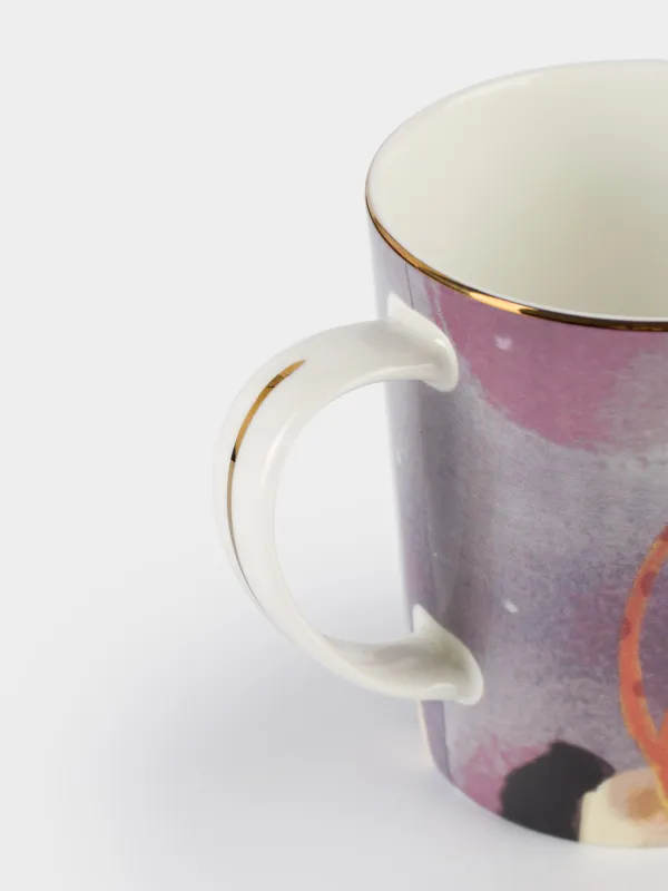 Кружка, 350 мл, Лошади и кот, Horse cute, image-4