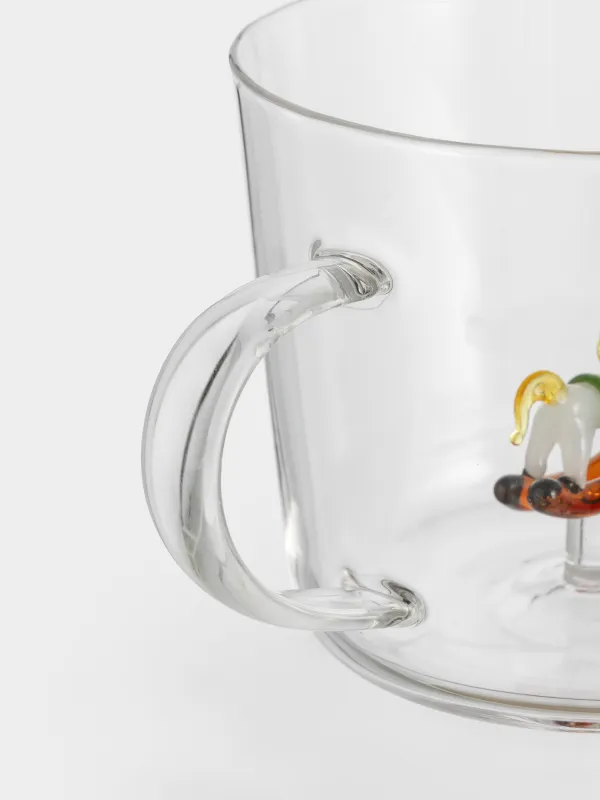 Кружка, 480 мл, стекло Б, Лошадка, Shape, image-3