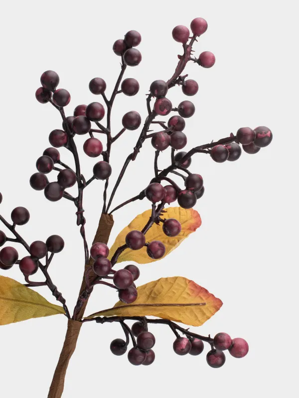 Ветка декоративная, 38 см, Ягоды, Fruit decor, image-2
