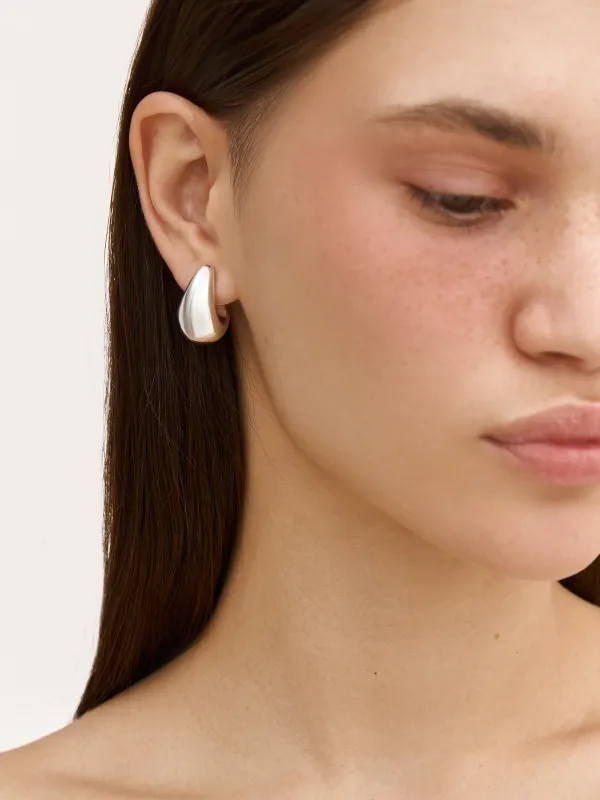 Серьги-пусеты, 2 см, CCB пластик, Jewelry, image-4