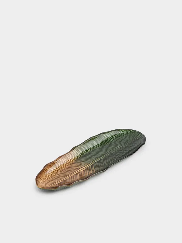Блюдо, 49х18х5 см, Лист, Royal jungle, image-0