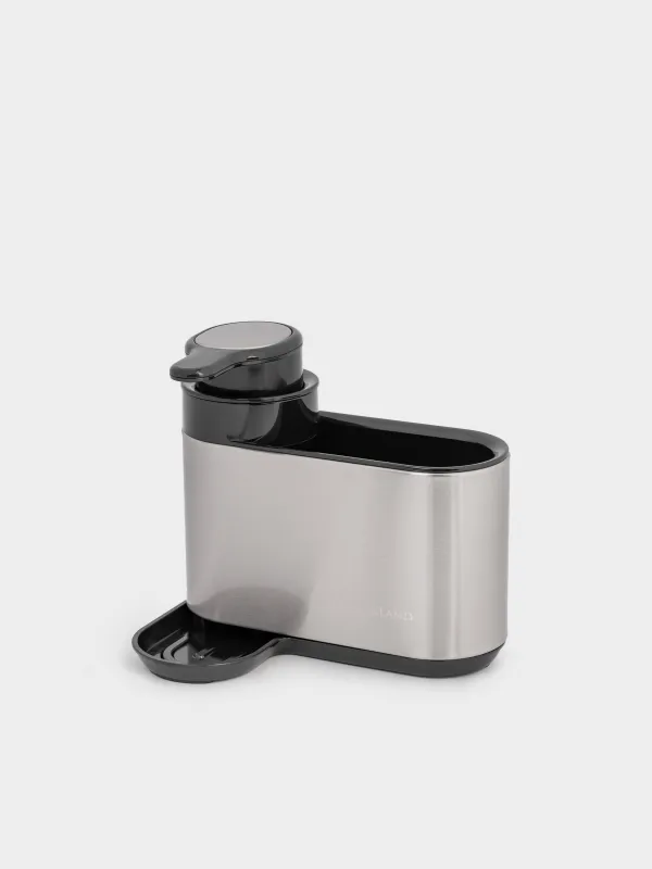 Диспенсер для моющего средства, 250 мл, органайзер, сталь/пластик, Classic, image-3