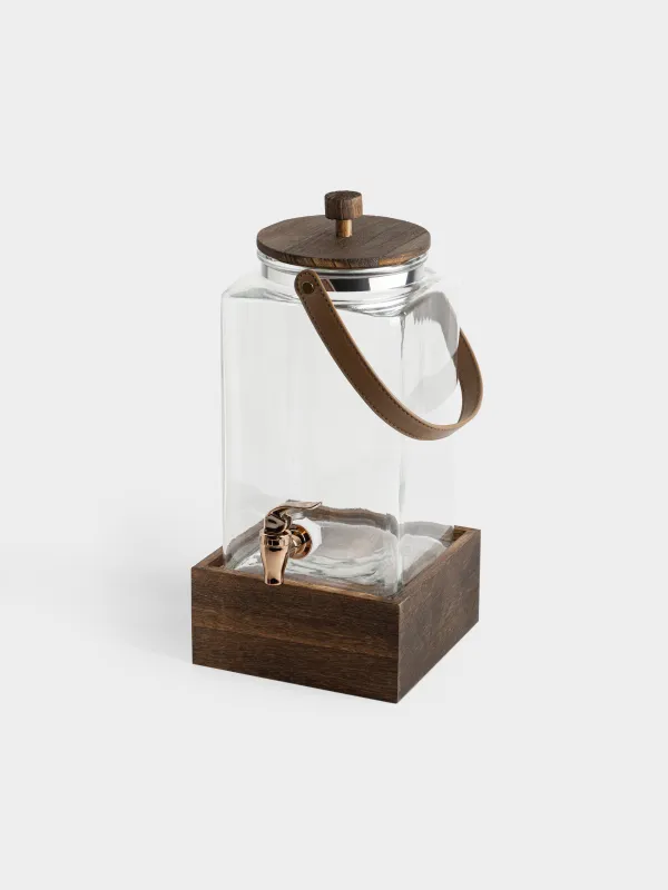 Диспенсер для напитков, 5 л, Chalet wood, image-1