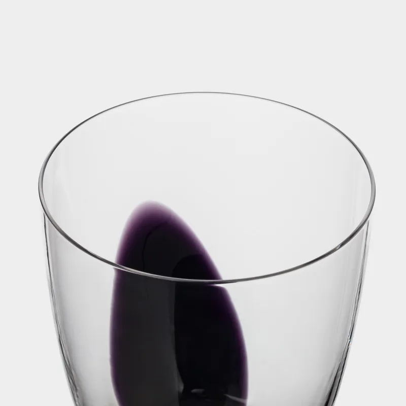 Стакан, 10 см, 310 мл, 2 шт, стекло, черное основание, Taurisano, image-3