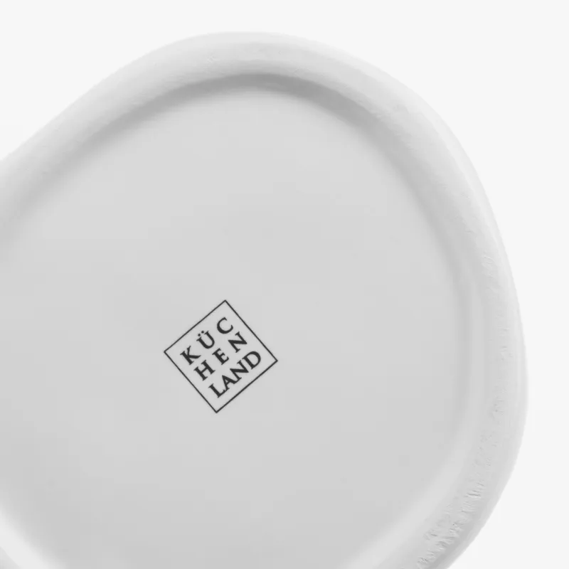 Ваза для цветов, 20 см, керамика, Crumple font, image-4