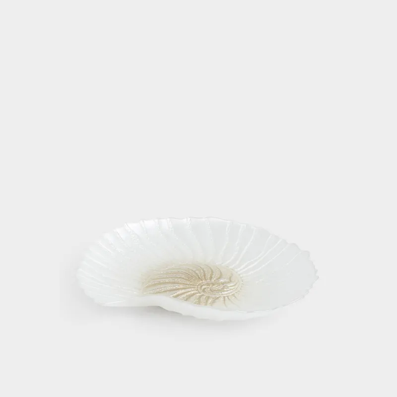 Блюдо, 31x29x4 см, Ракушка, Ammonite