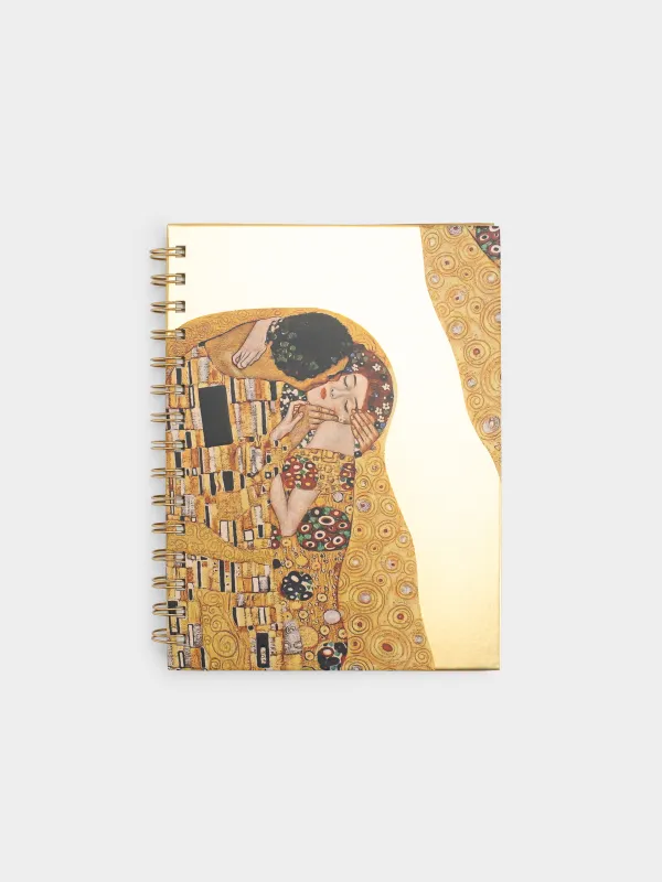 Блокнот для записей, 15x21 см, 80 л, Поцелуй, Климт, Art поцелуй, image-0