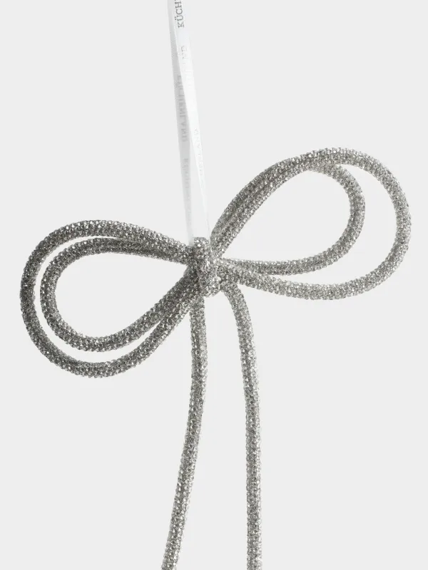 Игрушка елочная, 15х20 см, Бант, Figure sparkle, image-1