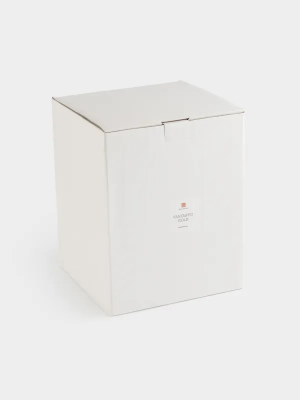 Блюдо глубокое, 16х8 см, на подставке, Листья, Fantastic gold, image-5