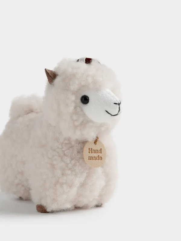 Игрушка-брелок, 13 см, мягкая, Альпака, Keychain toy, image-3