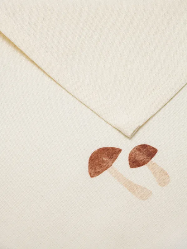 Полотенце кухонное, 40х60 см, хлопок, бежевое, Еж с яблоком, Hedgehog apple, image-5