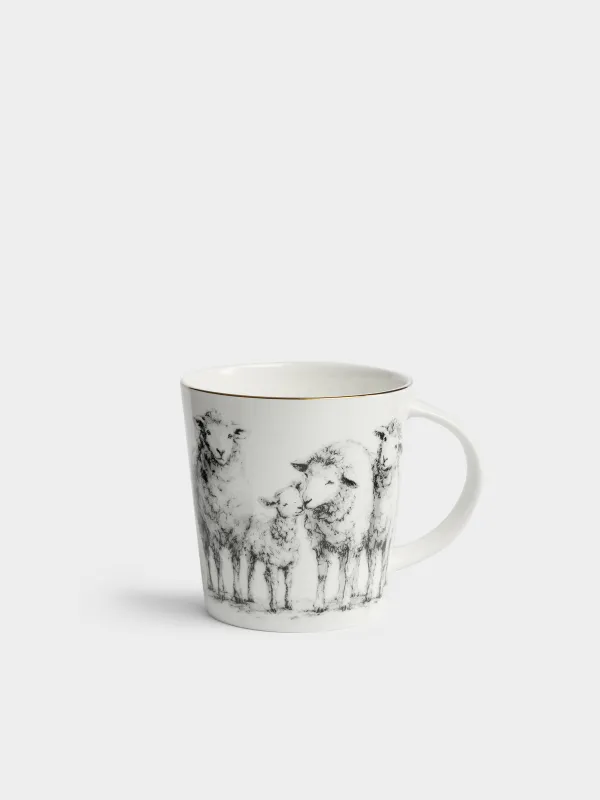 Кружка, 450 мл, Овечки, Sheep, image-0