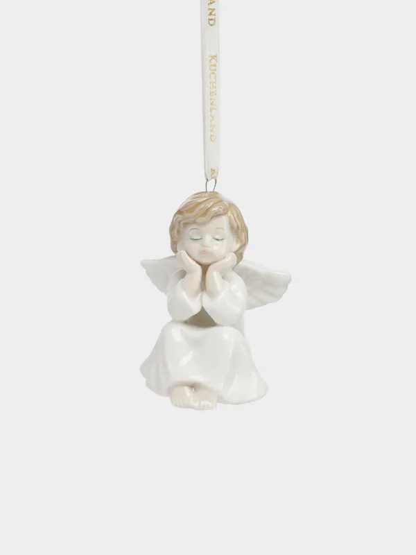 Игрушка елочная, 7 см, Ангел, Angel figurine, image-1