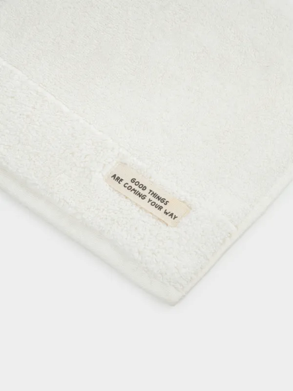 Полотенце, 40х60 см, хлопок, молочное, Super soft cotton, image-3