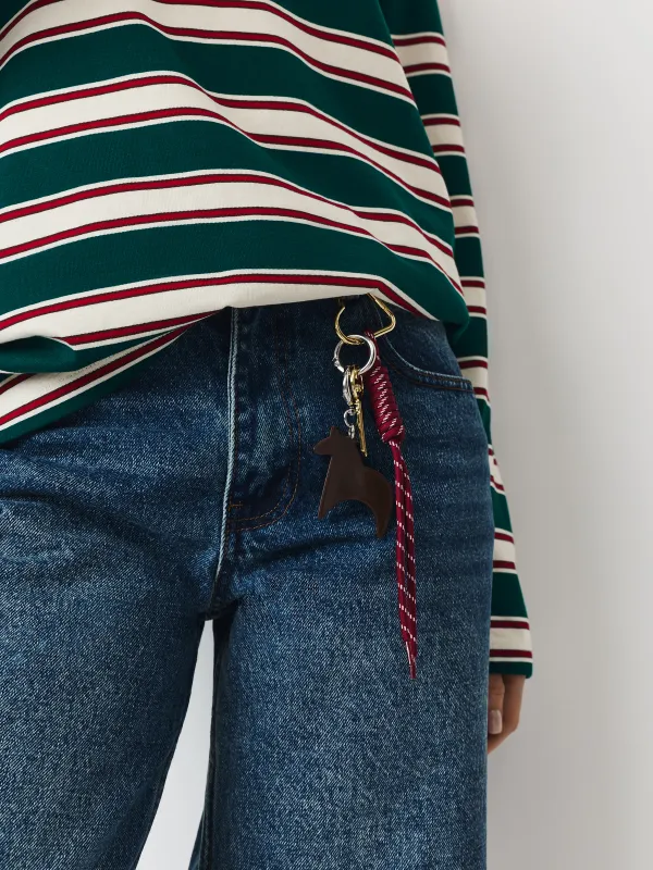 Лонгслив зеленый, Полоска, Latoya, image-5