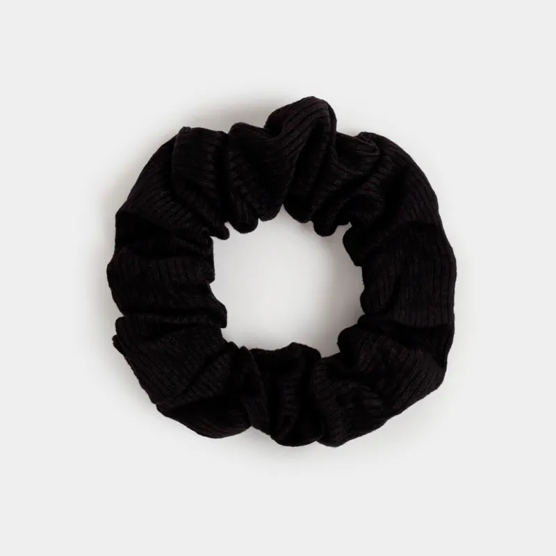 Резинка для волос, 9 см, полиэстер, черная, Rubchik