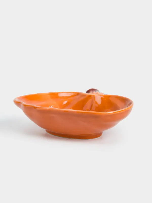 Салатник, 21х6 см, 480 мл, керамика, оранжевый, Тыква, Forest symphony, image-1