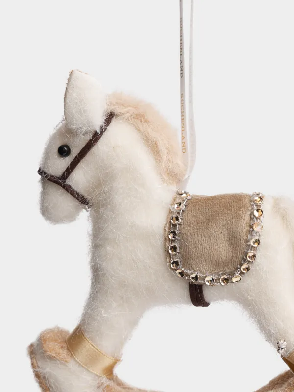 Игрушка елочная, 13х15 см, Лошадка, Figure Christmas Fuzz, image-1