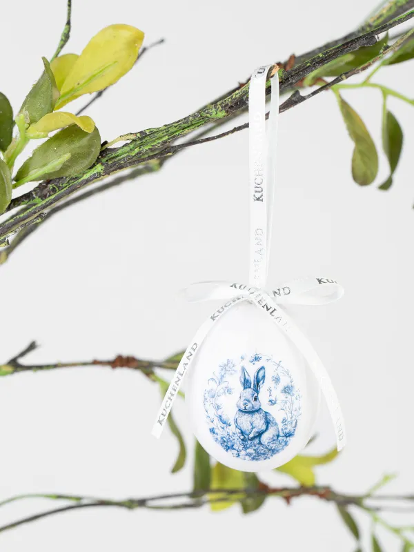 Подвеска, пасхальное яйцо, 6 см, пенопласт, Кролик, Easter, image-2