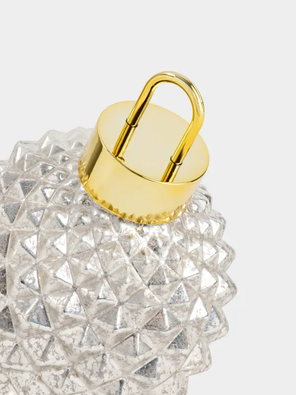 Статуэтка с подсветкой, 15 см, вращающаяся, Елочный шар, Patina, image-2