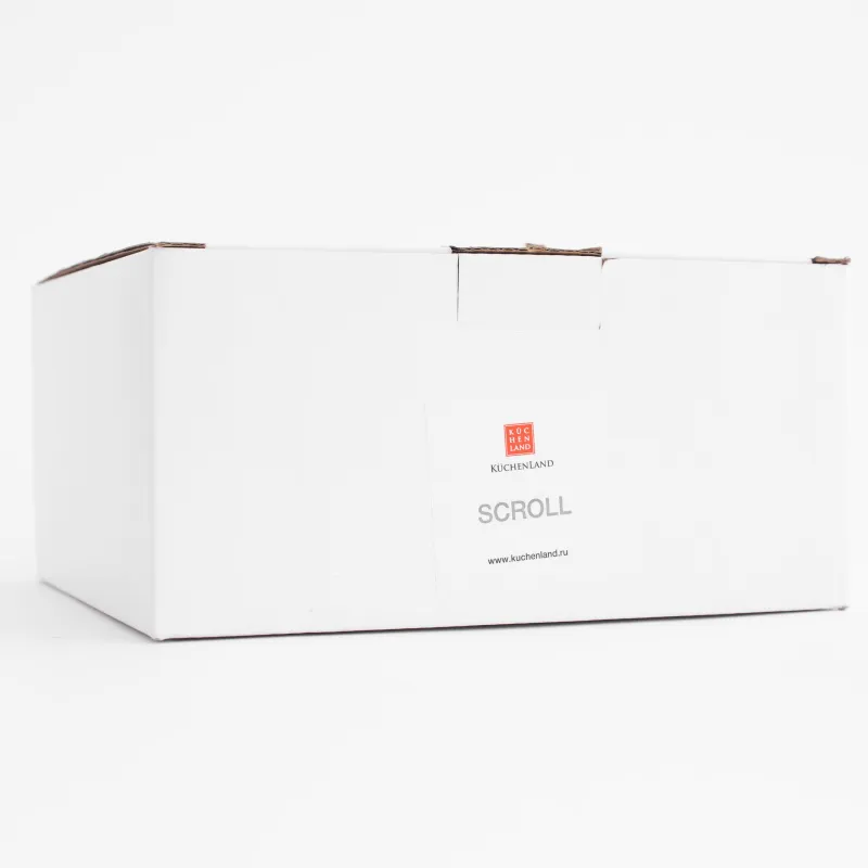 Кружка, 330 мл, 4 шт, фарфор N, бежевая/серая, Микс, Scroll, image-11