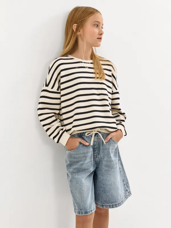 Шорты джинсовые детские, Regina, image-0