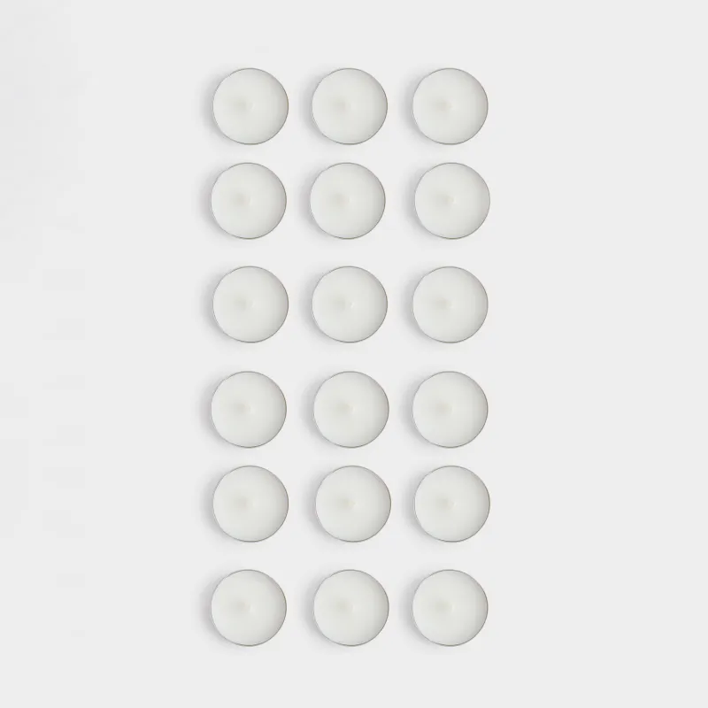 Свеча ароматическая, 4 см, 18 шт, чайная, Cinnamon, Luxury white