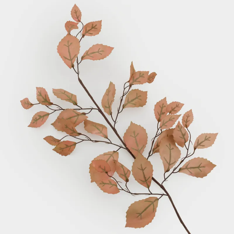 Ветка декоративная, 97 см, полиэстер/бумага Осенние листья, Slight frost decor, image-3
