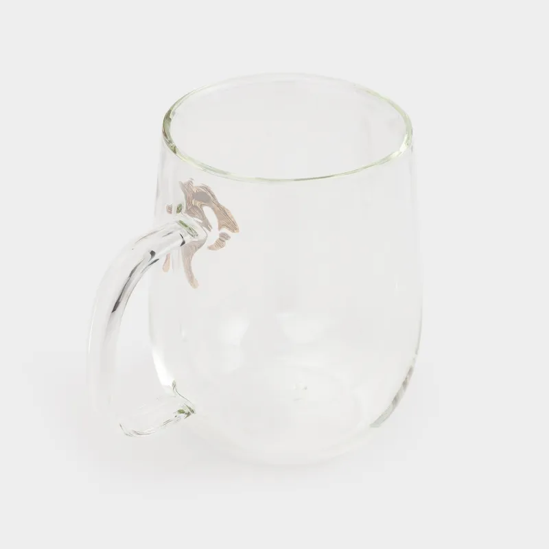 Кружка, 350 мл, стекло Б/металл, золотистая, Телец, Air-zodiac, image-1