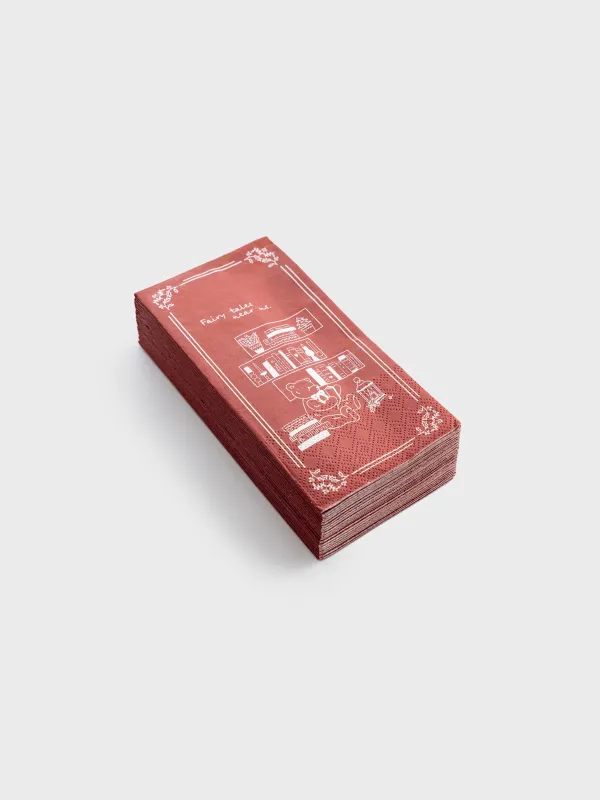 Салфетки бумажные, 33х33 см, 20 шт, Книги, Cultural code, image-1