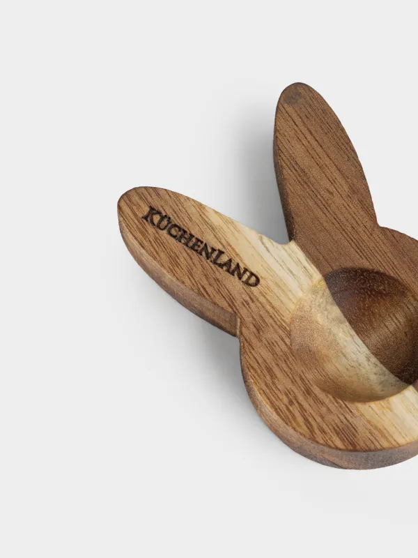 Подставка для яйца, 9х6 см, дерево, Кролик, Noble tree, image-2