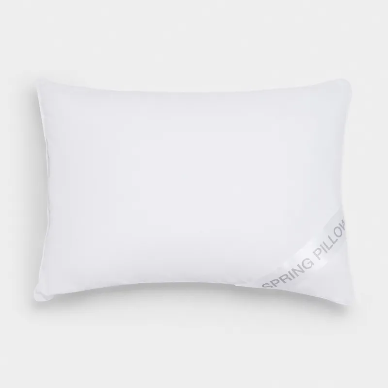 Подушка, 50х70 см, хлопок/холлофайбер/пенополиуретан, Spring pillow