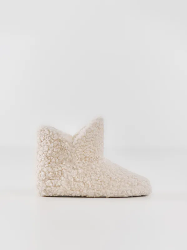 Тапочки женские, шерпа, Cozy winter, image-0