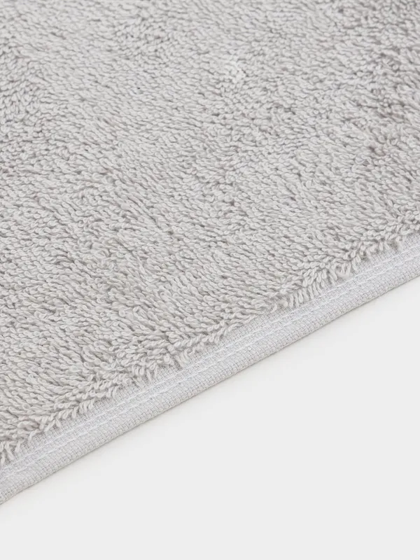 Полотенце, 50х90 см, хлопок, серое, Gentle cotton, image-4