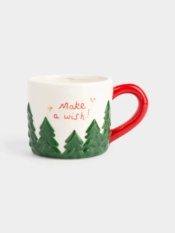 Кружка, 380 мл, керамика, Лошадка внутри, Horse christmas, image-0