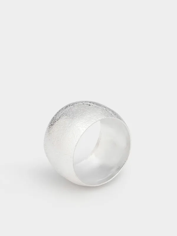 Кольцо для салфеток, 5 см, 2 шт, металл, серебристое, Кольцо, Fantastic R, image-1