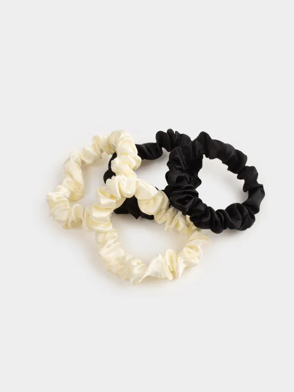 Резинка для волос, 4 шт, Silk, image-0