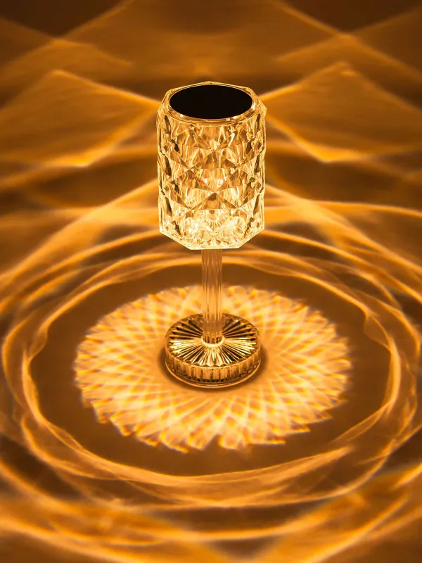 Светильник сенсорный, 26 см, беспроводной, на ножке, пластик/сталь, Ромб, Rhomb, image-7