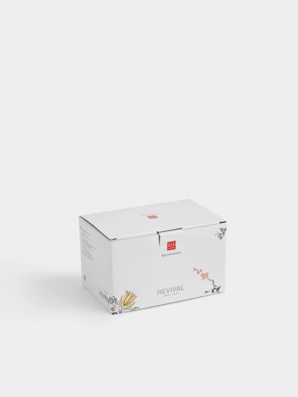 Чайник заварочный, 700 мл, фарфор N, бело-золотистый, Кинцуги, Revival, image-6