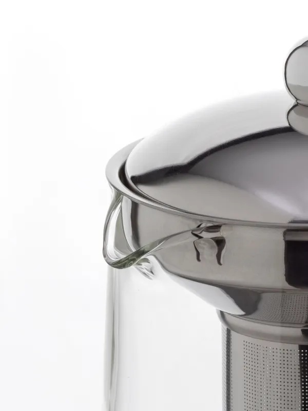 Чайник заварочный, 1,2 л, стекло Б/сталь, Macchiato, image-6