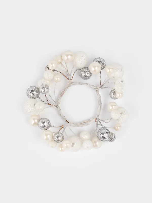 Кольцо для салфеток, Новогодние шары, Balls sparkle, image-0