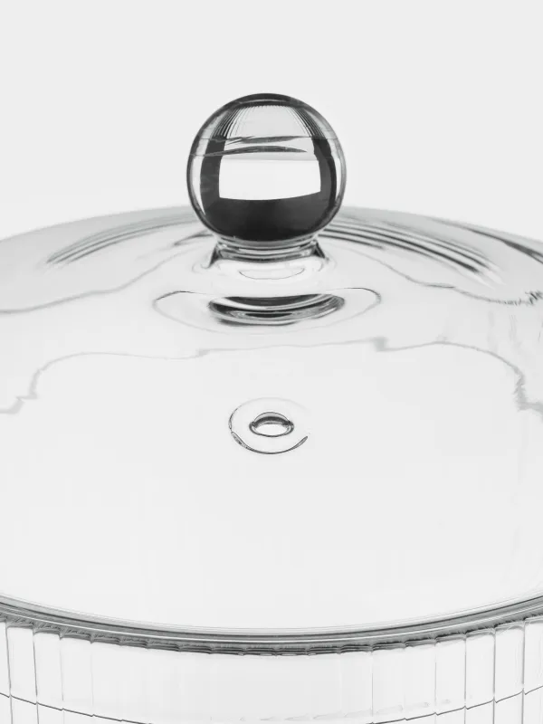 Кастрюля, 16 см, 1,7 л, с крышкой, стекло Б, Ribby, image-3