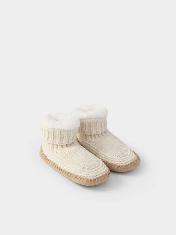 Вязаные тапочки-носки Knitted soft, image-2