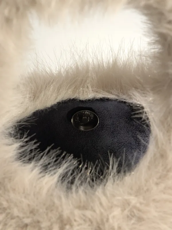 Сумка женская, 33х20 см, с ручкой, искусственный мех, бежевая, Bushy beauty, image-4