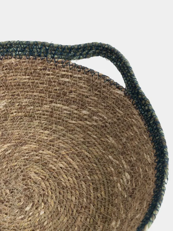 Корзина для хранения, с ручками, Kelp braided, image-1