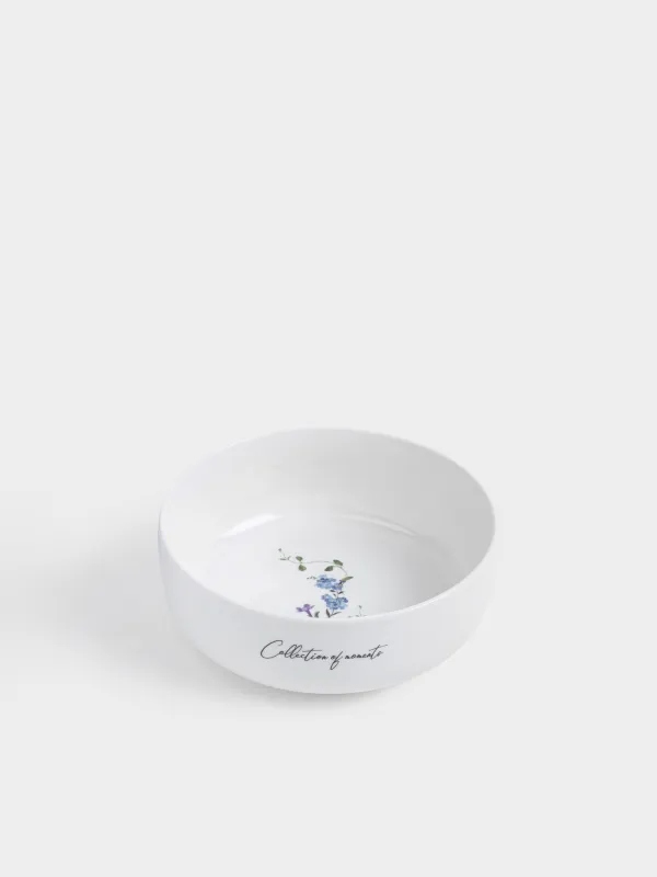 Салатник, 16х6 см, 700 мл, фарфор N, белый, Полевые цветы, Cowslip, image-1