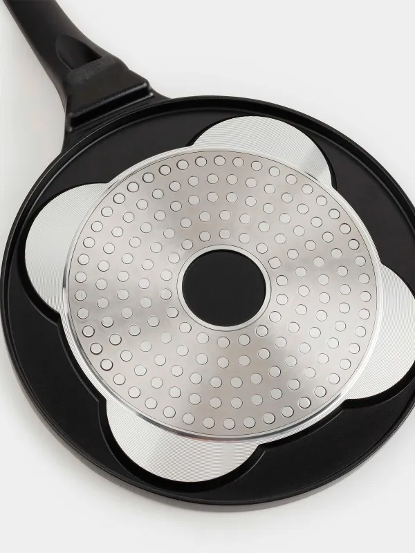 Сковорода для яиц и оладий, 21 см, 4 отд, с покрытием, алюминий, Животные, Action, image-4