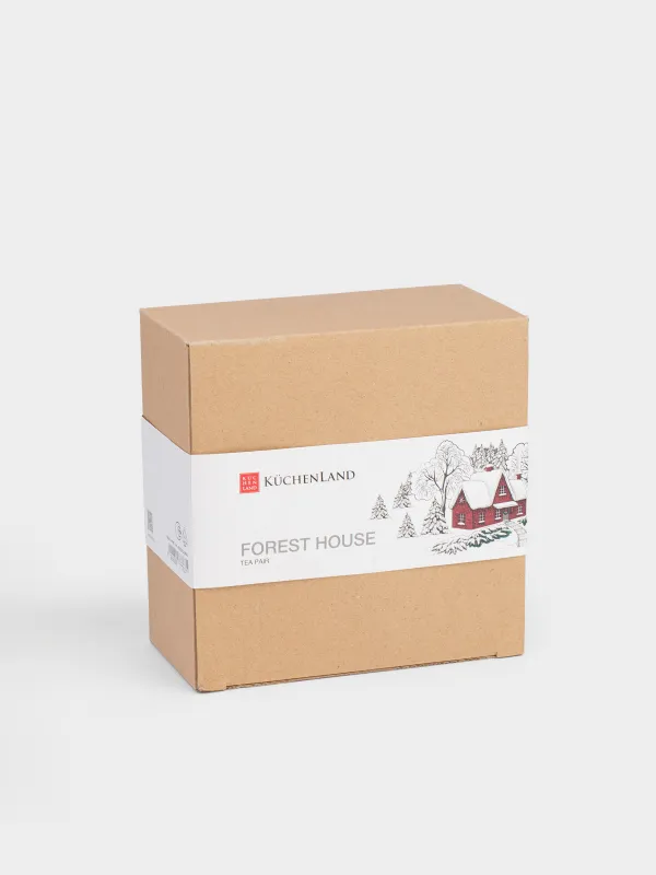 Пара чайная, 200 мл, Дом в лесу, Forest house, image-5