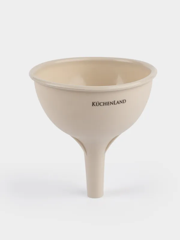 Набор воронок, 3 шт, силикон, бежево-кремовые, Soft Kitchen, image-2